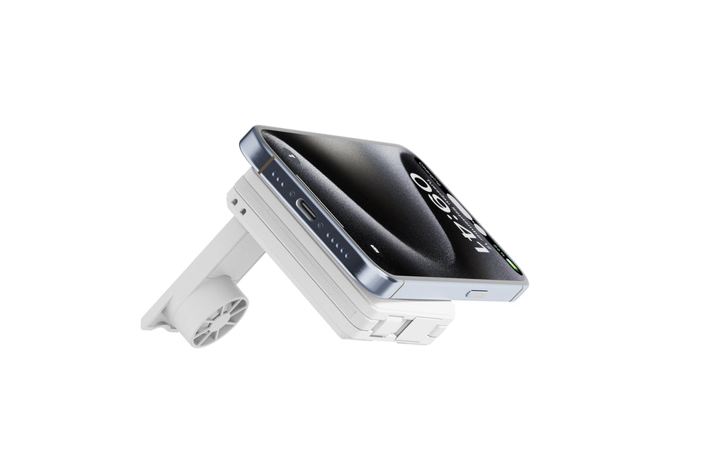 PB009-5K-Brushless Power Bank Magfan-White