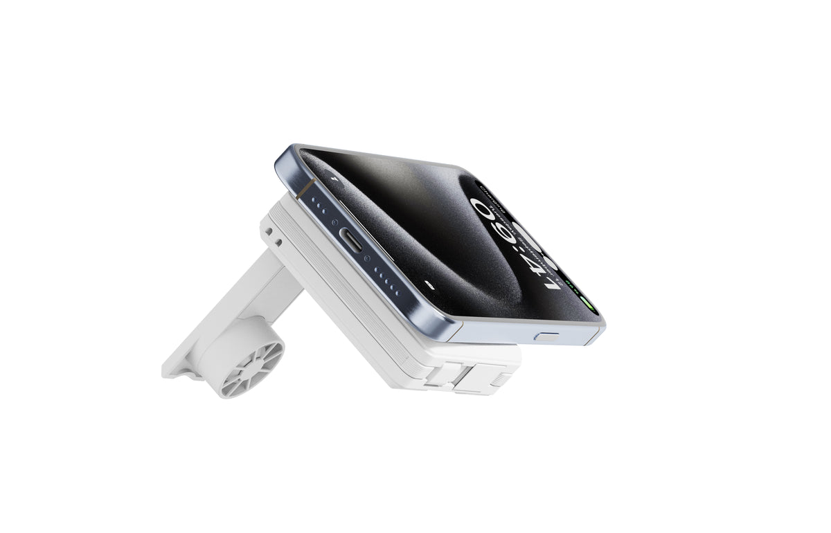 PB009-5K-Brushless Power Bank Magfan-White