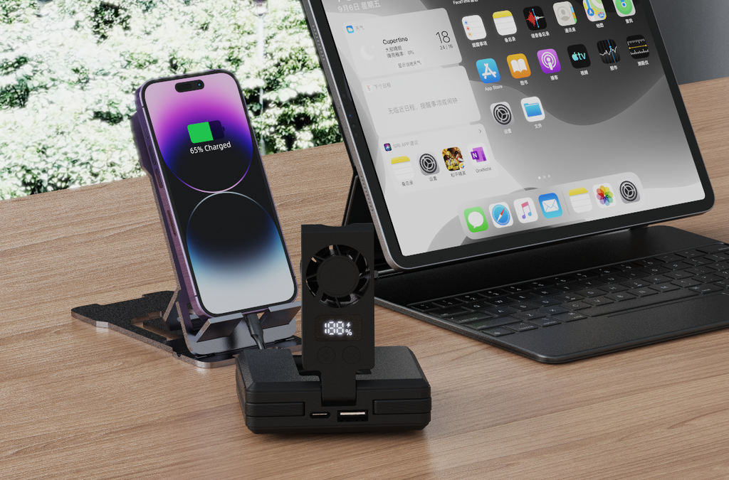 PB009-5K-Brushless Power Bank Magfan-Black