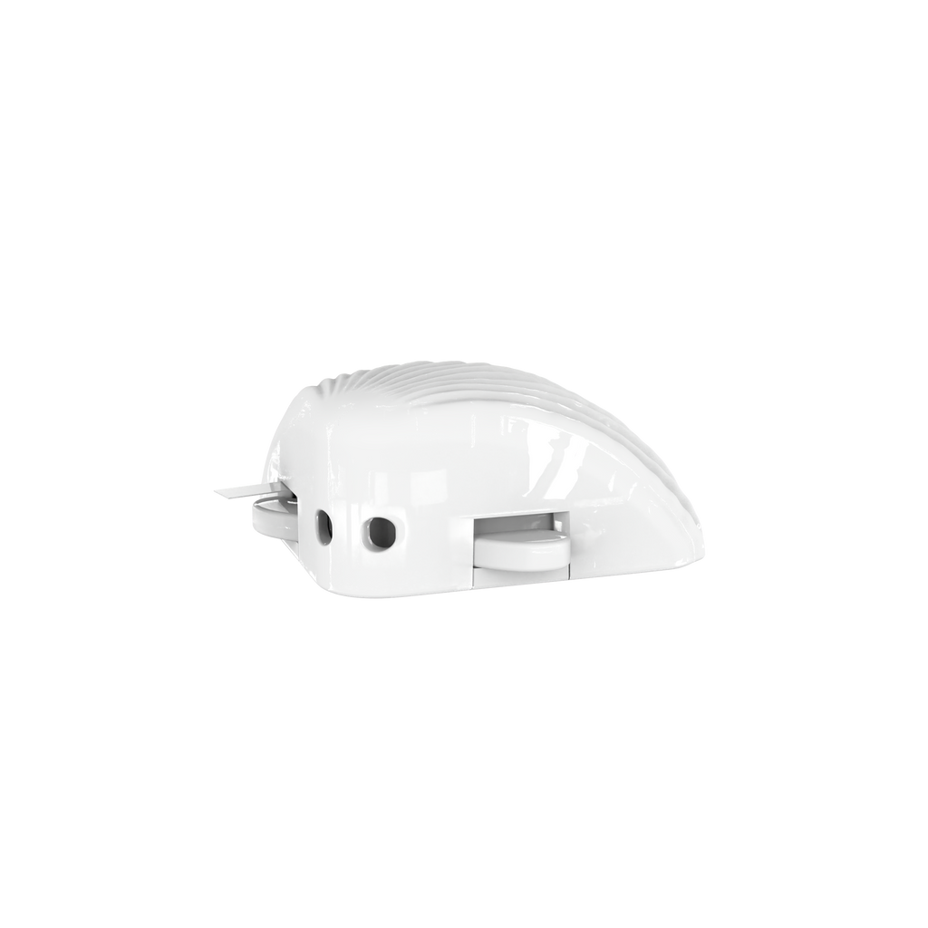 Seashell-shaped "Find My" Tracker-White