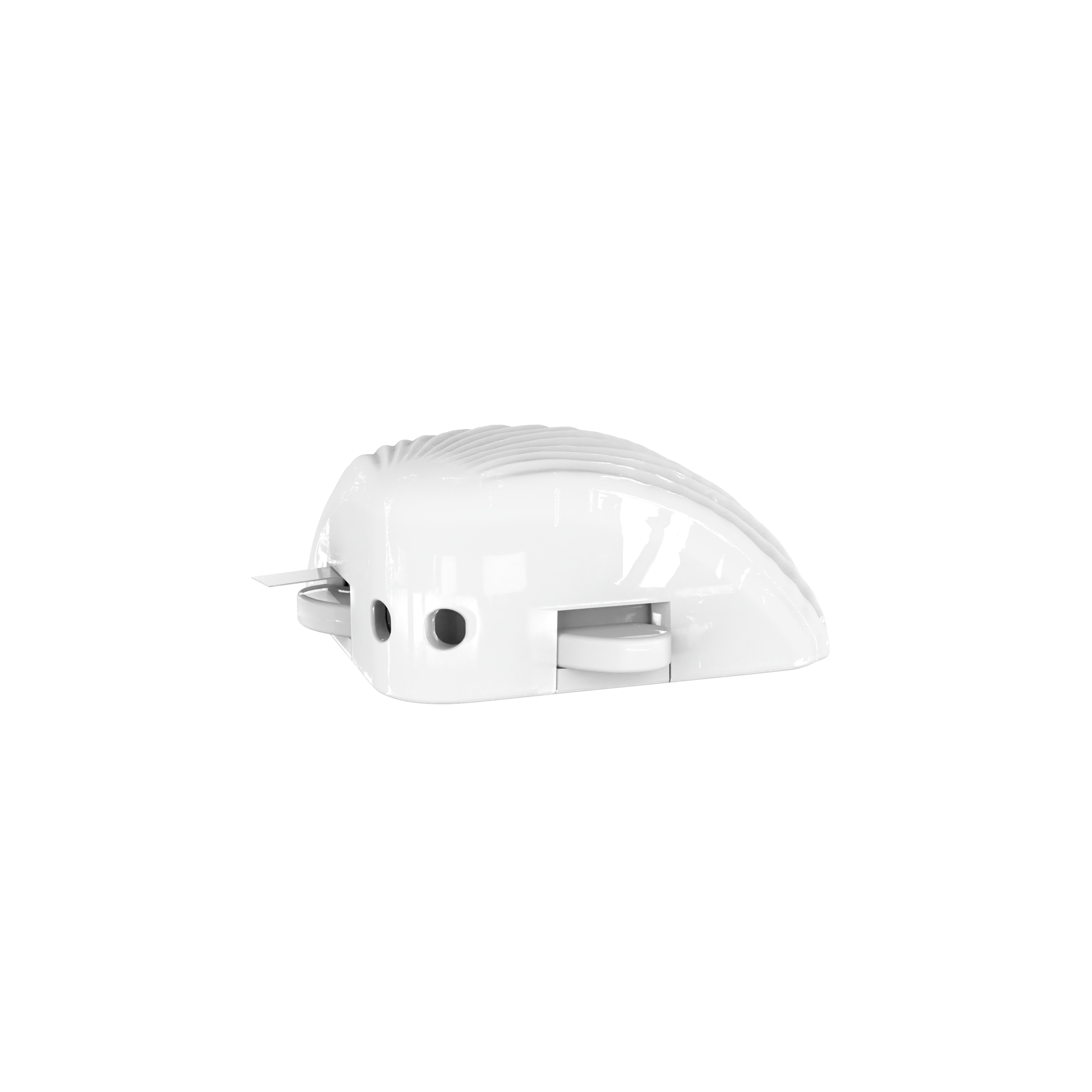 Seashell-shaped "Find My" Tracker-White