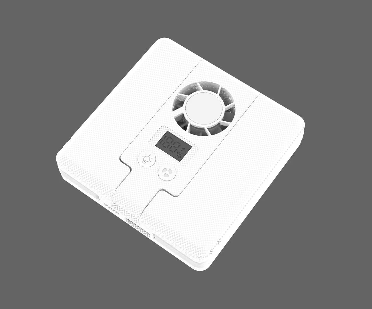 PB009-5K-Brushless Power Bank Magfan-White