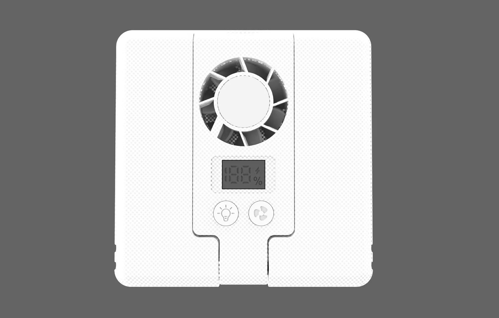 PB009-5K-Brushless Power Bank Magfan-White