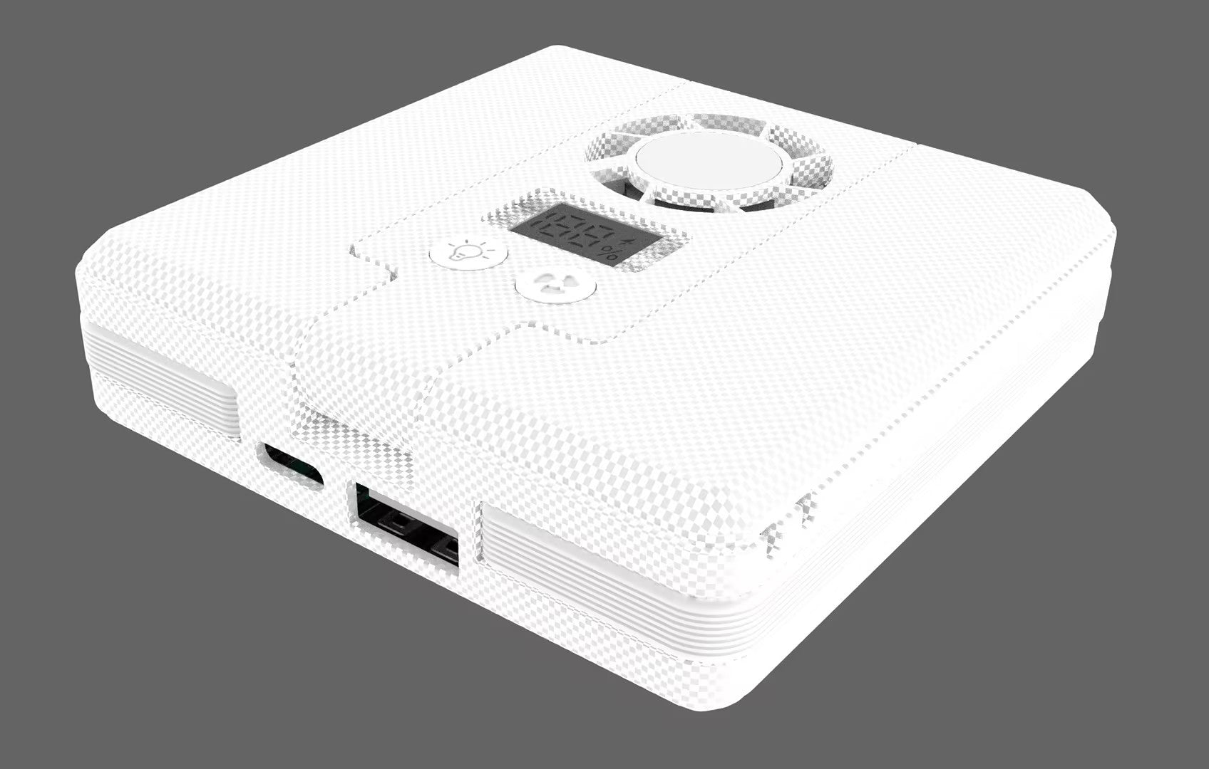 PB009-5K-Brushless Power Bank Magfan-White