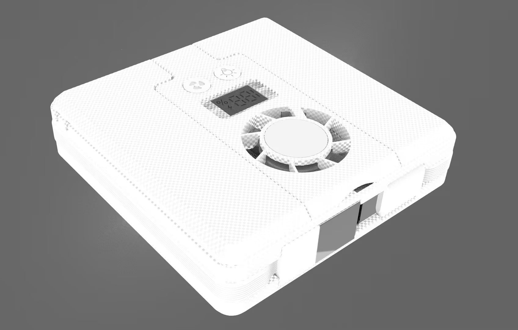 PB009-5K-Brushless Power Bank Magfan-White